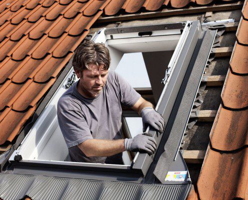 Velux_dakraam_plaatsen Dakraam_delfzijl